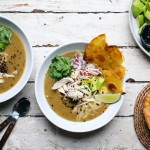 Green Tortilla Soup with Urfa and all the fixings | I Will Not Eat Oysters