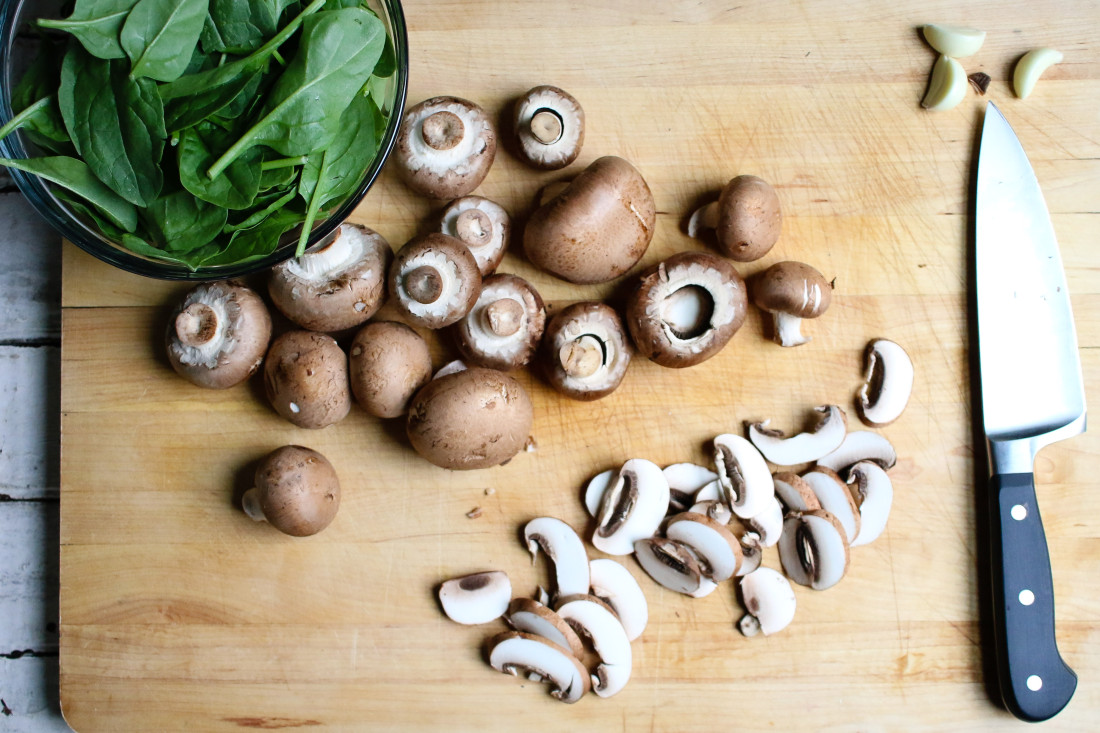 Mushroom & Spinach Breakfast Skillet | I Will Not Eat Oysters