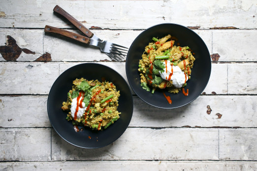 Easy & Fast Chicken Curry Fried Rice | I Will Not Eat Oysters