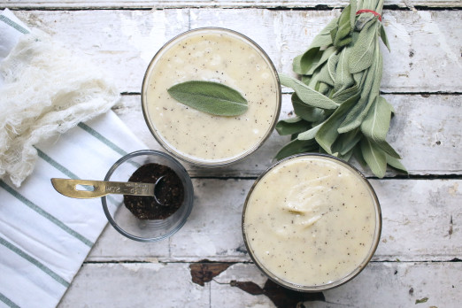 Bourbon Sage Paté with clarified coffee butter | I Will Not Eat Oysters
