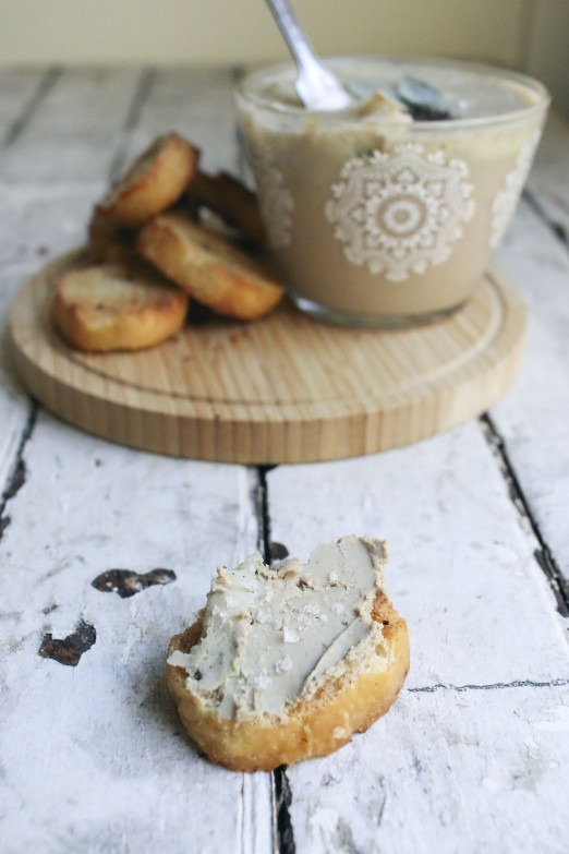 Bourbon Sage Paté with clarified coffee butter | I Will Not Eat Oysters