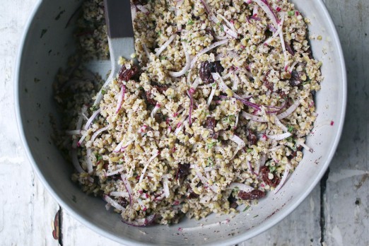 Kofta Kebabs & Freekeh Salad with Tahini Dressing and Dried Cherries| Modern Israeli Cooking| I Will Not Eat Oysters