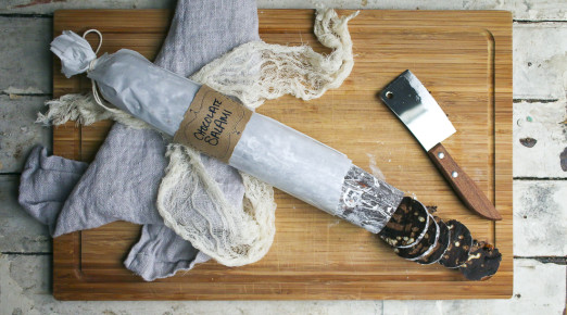 No-bake Chocolate Oreo Salami with Pretzels | Chocolate Desserts | I Will Not Eat Oysters Recipe
