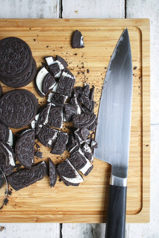 No-bake Chocolate Oreo Salami with Pretzels | Chocolate Desserts | I Will Not Eat Oysters Recipe