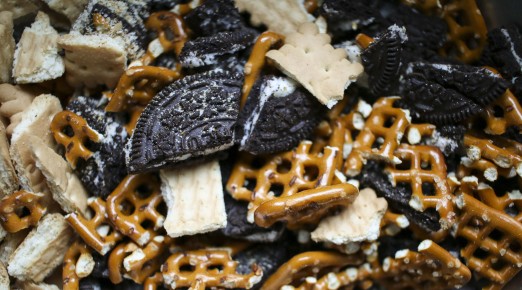 No-bake Chocolate Oreo Salami with Pretzels | Chocolate Desserts | I Will Not Eat Oysters Recipe