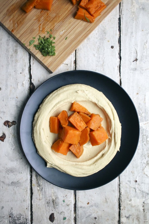Sweet Potato & Garlic Confit Hummus | The best hummus you will ever make from scratch| Vegan recipe | I Will Not Eat Oysters