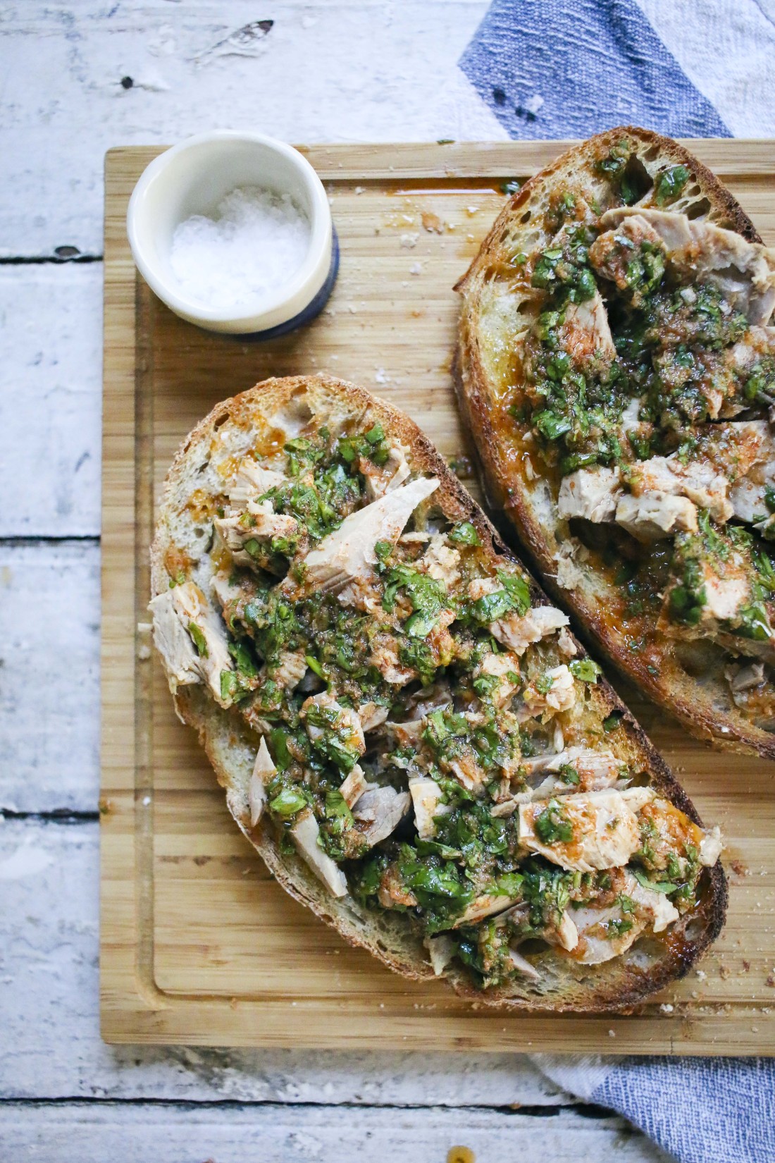 Tuna Toast with Chermoula I Will Not Eat Oysters