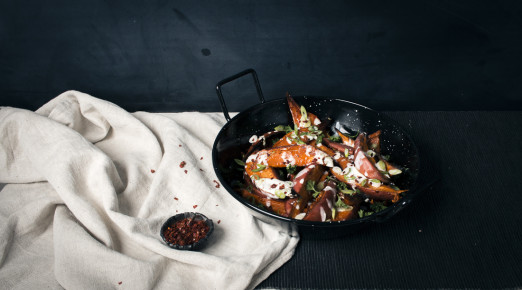 Roasted Yams with Honey, Espelette & Lime Yogurt from Gjelina Cookbook | I Will Not Eat Oysters