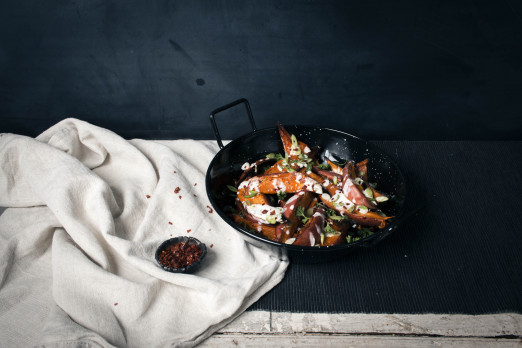 Roasted Yams with Honey, Espelette & Lime Yogurt from Gjelina Cookbook | I Will Not Eat Oysters