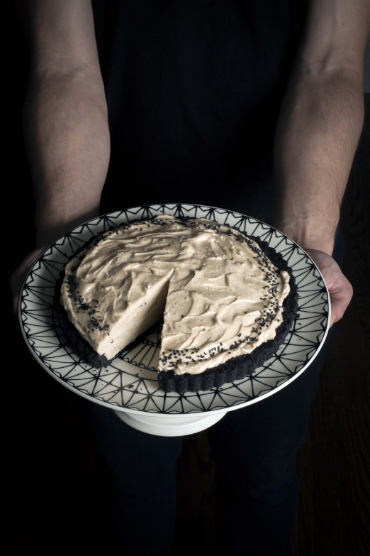 Tahini Mousse Pie with Silan and Halva | I Will Not Eat Oysters