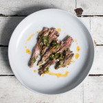 Harissa Chimichurri on Skirt Steak