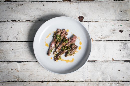 Harissa Chimichurri on Skirt Steak | I Will Not Eat Oysters