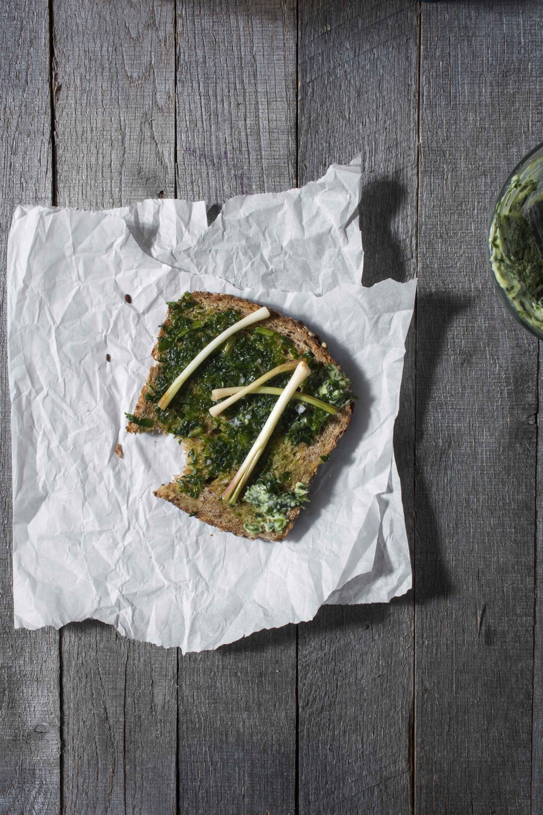 Pickled Ramps w. Aleppo & Ramp Butter I Will Not Eat Oysters