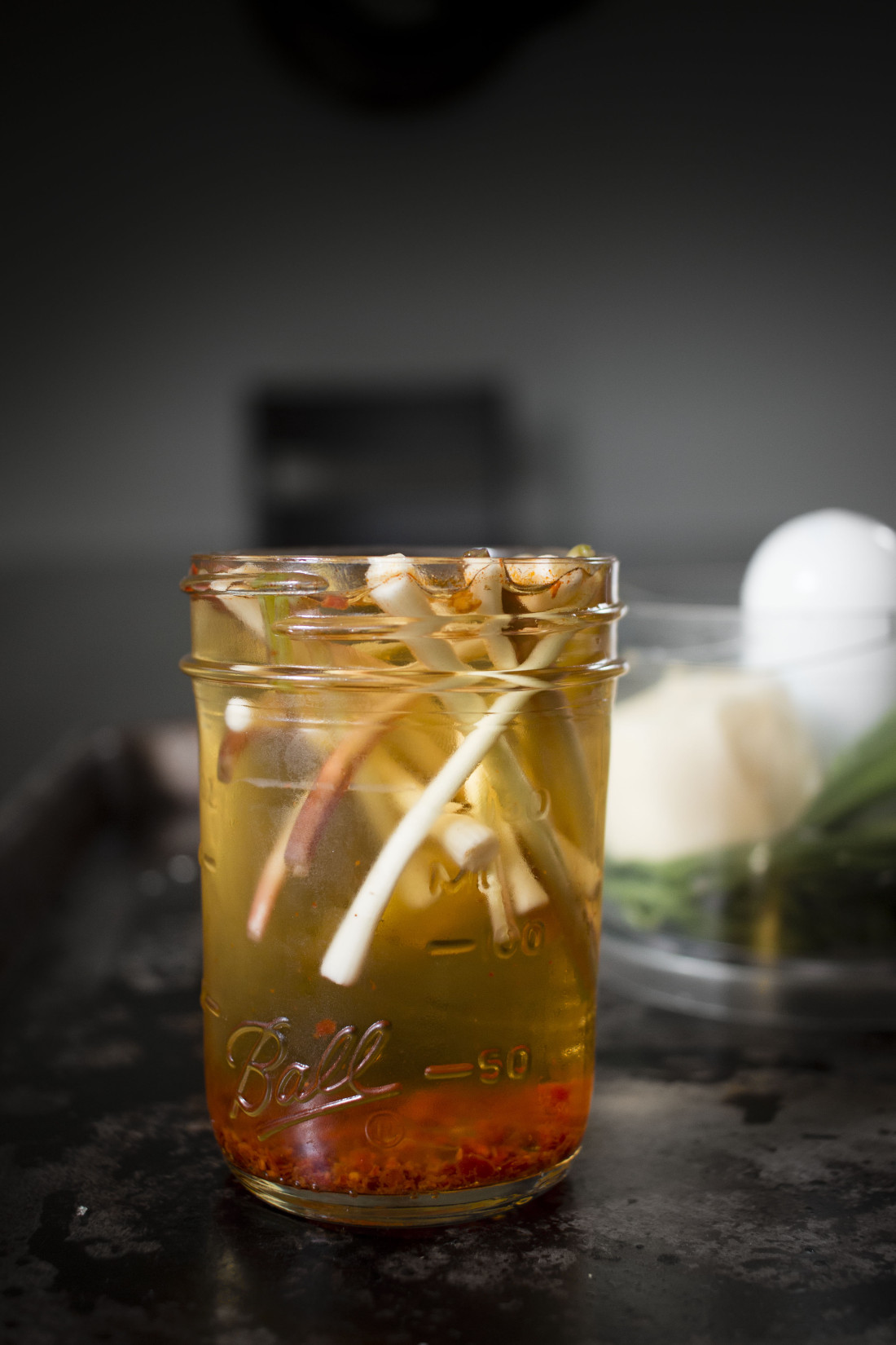 Pickled Ramps w. Aleppo & Ramp Butter I Will Not Eat Oysters