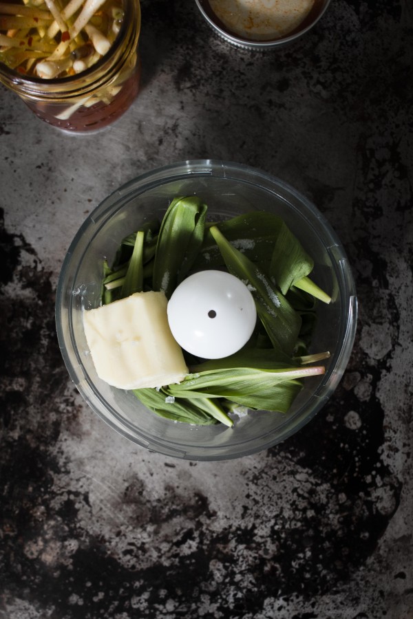 Pickled Ramps w. Aleppo & Ramp Butter I Will Not Eat Oysters