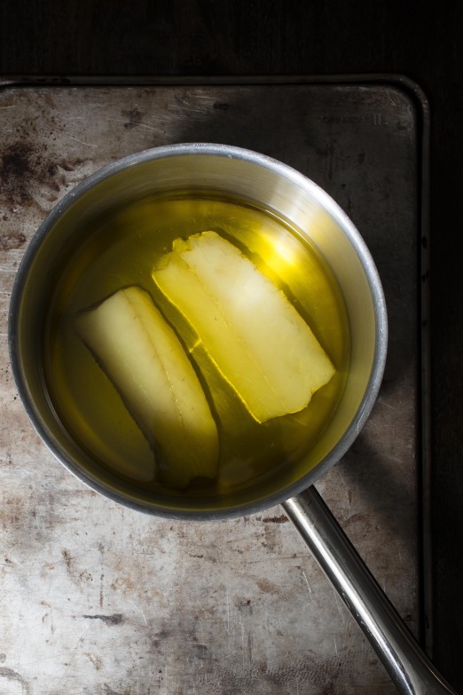 Ramp Butter & Pickled Ramps on Toast and Poached Fish | I Will Not Eat Oysters
