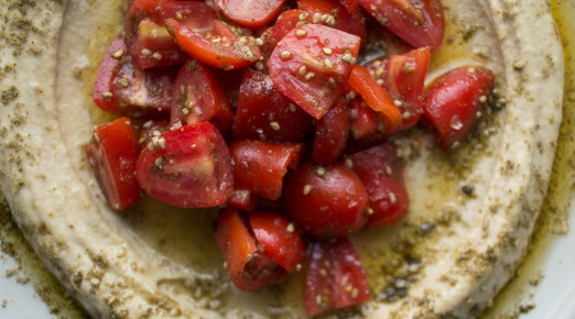Za'atar Tomato Hummus | I Will Not Eat Oysters