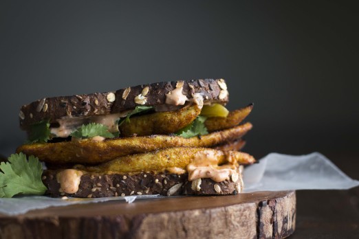 Chicken Shawarma Sandwich with Harissa Mayo | I Will Not Eat Oysters