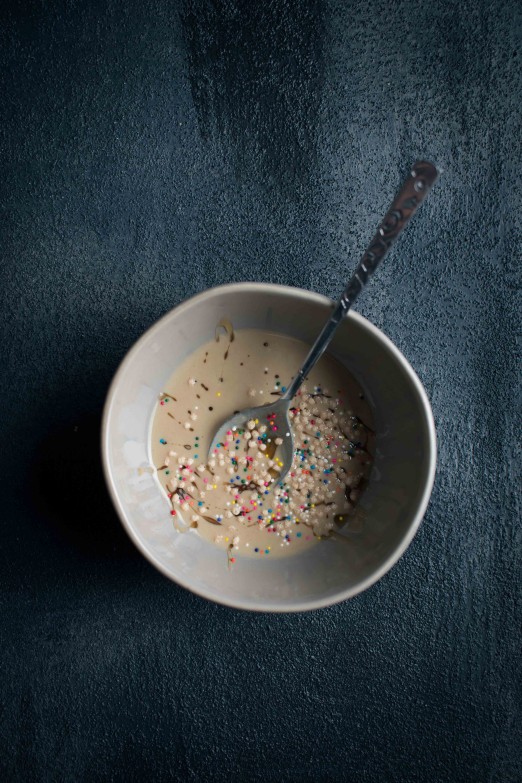 Chocolate Chip Tahini Cake with Bananas and Halva | Recipe from I Will Not Eat Oysters