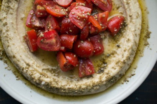 Za'atar Tomatoes and Hummus | I Will Not Eat Oysters