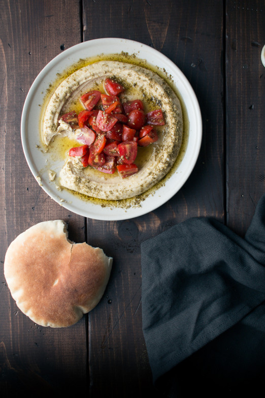 Za'atar Tomatoes and Hummus | I Will Not Eat Oysters