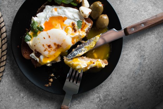 Turkish Cilbir Toast with Aleppo Butter | Recipe from I Will Not Eat Oysters