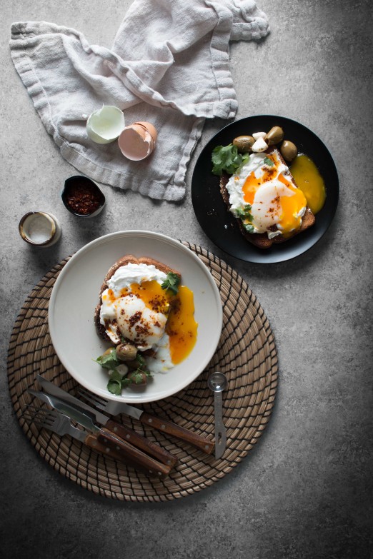 Turkish Cilbir Toast with Aleppo Butter | Recipe from I Will Not Eat Oysters