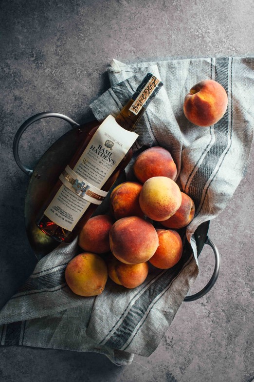Basic Peach Cake but with Bourbon | Recipe from I Will Not Eat Oysters