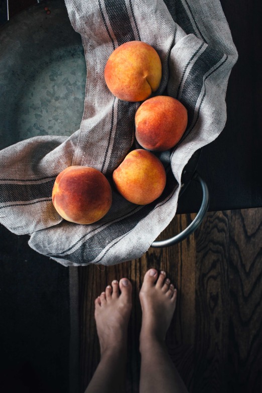 Basic Peach Cake but with Bourbon | Recipe from I Will Not Eat Oysters