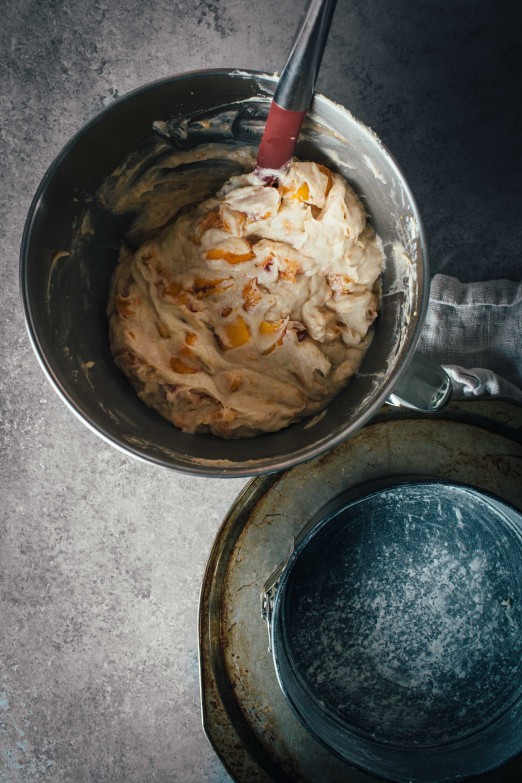 Basic Peach Cake but with Bourbon | Recipe from I Will Not Eat Oysters