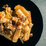 Walnut Brie Mac & Cheese with Apples & Pancetta | I Will Not Eat Oysters from Molly on the Range