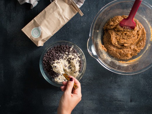 Salted Tahini Chocolate Chip Cookies | From Cake in a Crate + I Will Not Eat Oysters