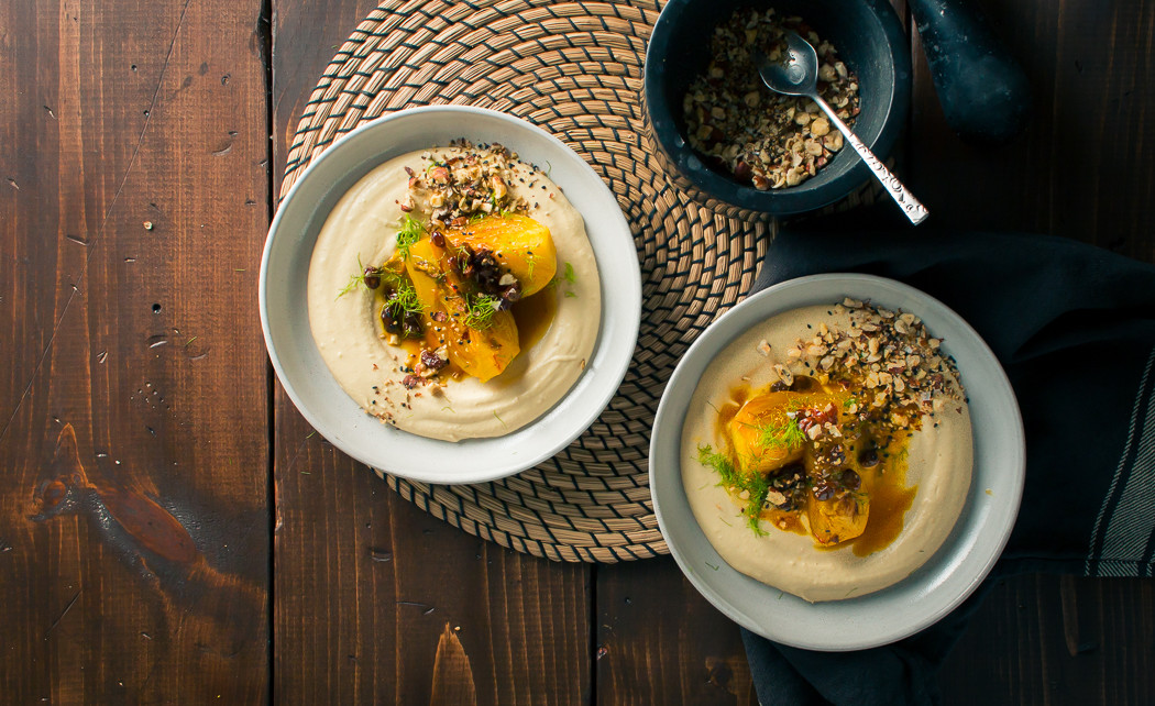 Braised Fennel & Hummus w/ Dukkah I Will Not Eat Oysters