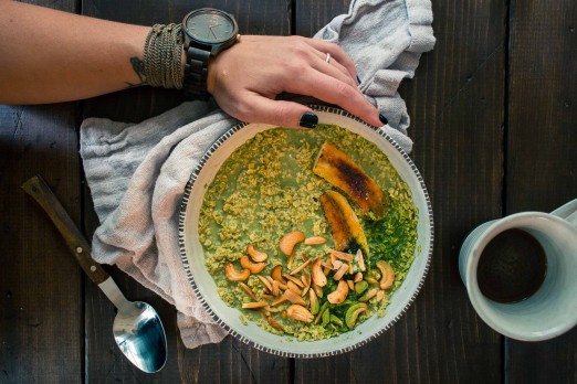 Dirty Matcha Latte Overnight Oats | Recipe from I Will Not Eat Oysters