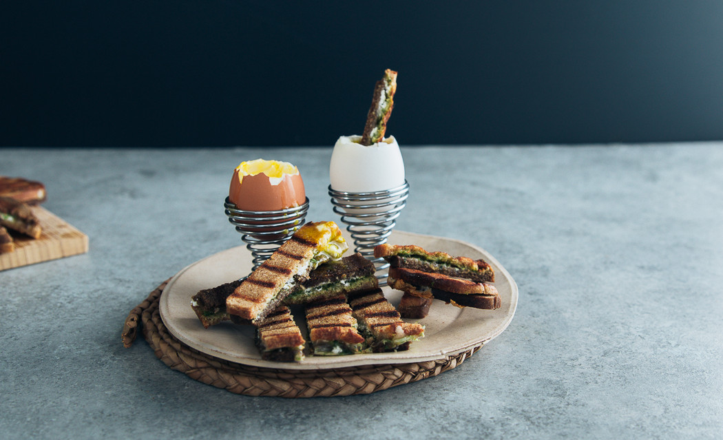 Dippy Eggs & Spicy Feta Provolone Soldiers I Will Not Eat Oysters