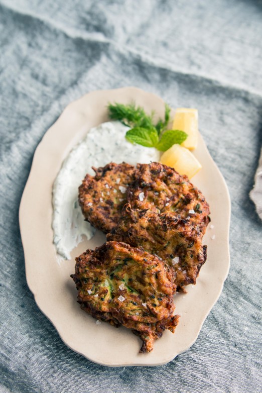 Zucchini + Nigella Fritters from Small Victories | I Will Not Eat Oysters