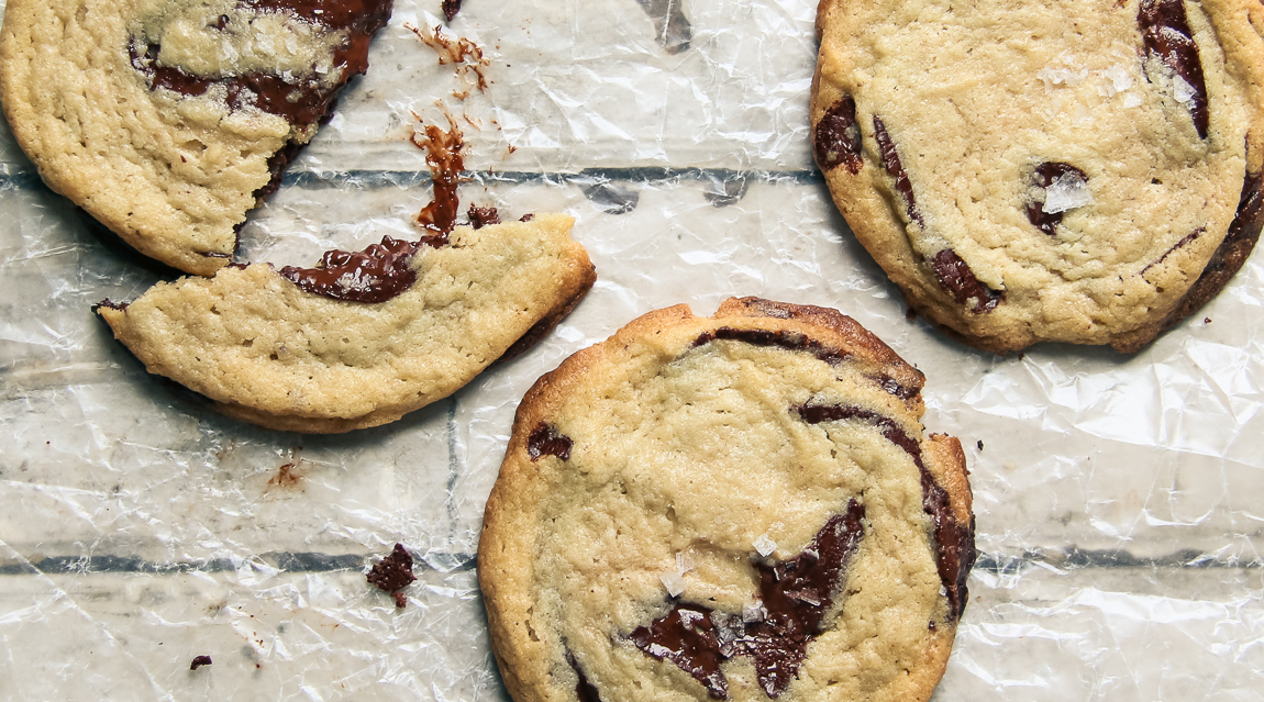 The Famous Tahini Chocolate Chip Cookies from I Will Not Eat Oysters