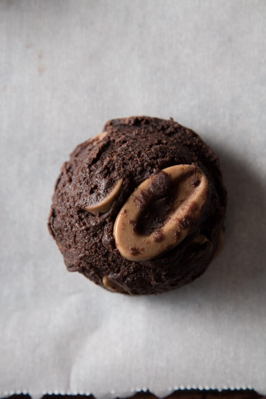 Super Dark Chocolate Cookies with Orelys Feves & Sea Salt | I Will Not Eat Oysters Recipe