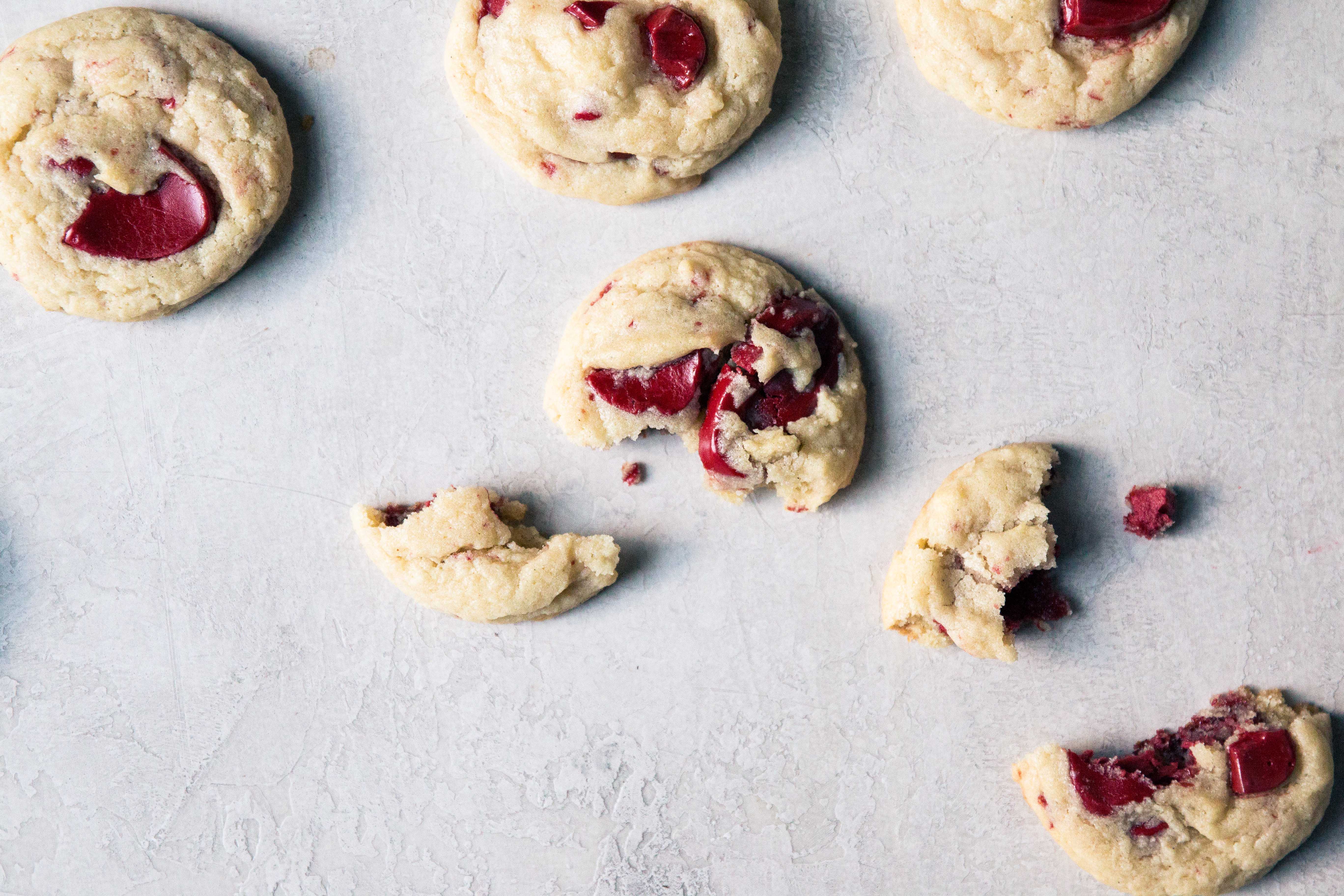 Strawberries and Cream Cookies | Recipe from Danielle Oron on I Will Not Eat Oysters