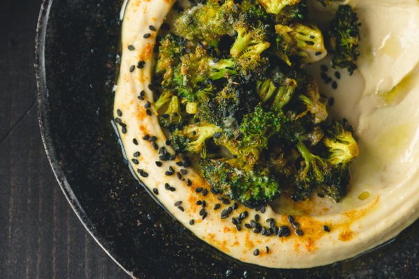 Shawarma Spiced Broccoli Hummus | A recipe from Danielle Oron of I Will Not Eat Oysters