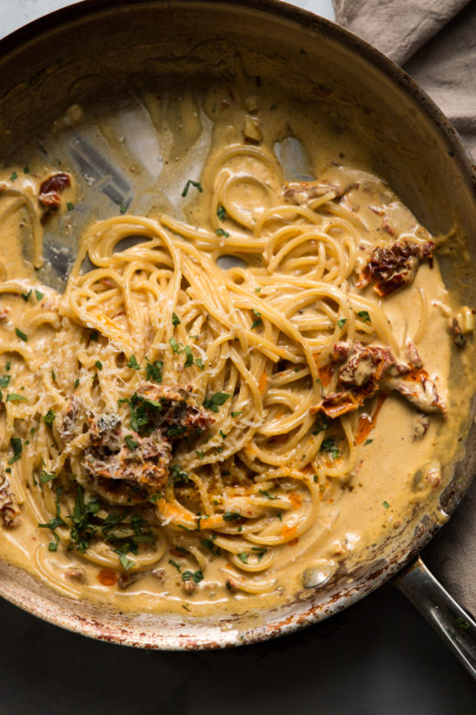 Spaghetti with Coconut Milk & Curry - I Will Not Eat Oysters