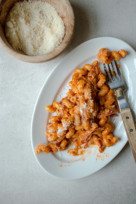 Cavatappi e Salami alla Vodka