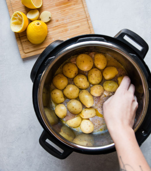 Easy Chicken and Potatoes recipe for Instant Pot or pressure cooker