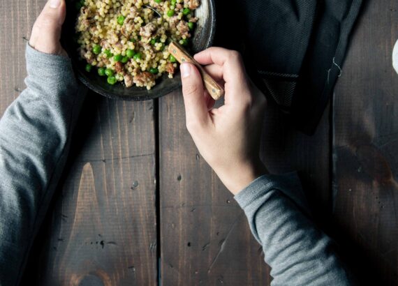 Pastina with Sausage, Peas, and Za'atar Recipe