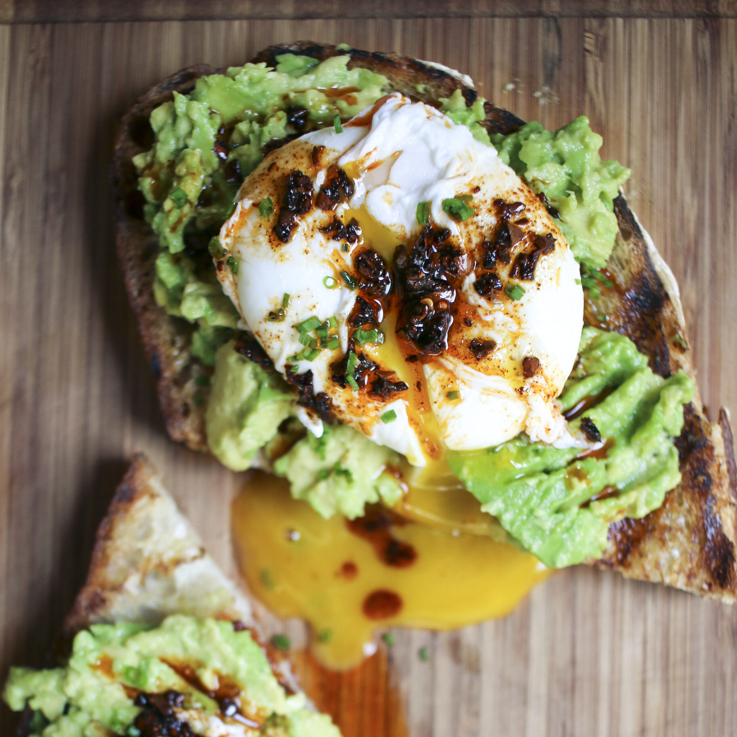 Avocado & Egg Toast with Aleppo Pepper Oil | I Will Not Eat Oysters