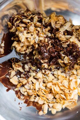 Chocolate Covered Cornflakes