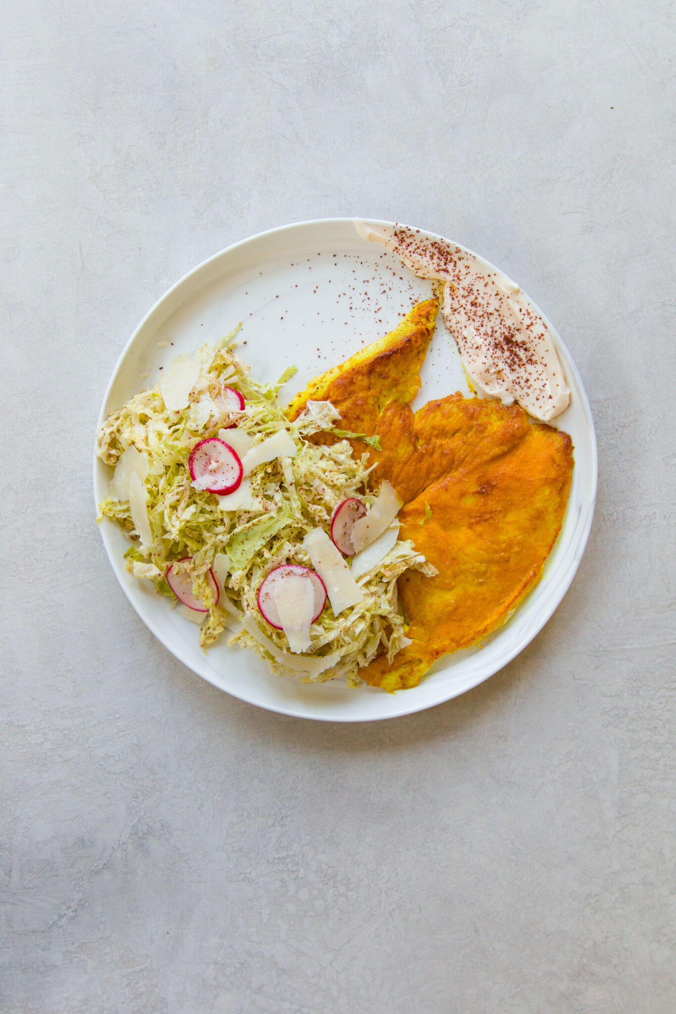 Simple Turmeric Chicken with Shredded Sumac Slaw I Will Not Eat Oysters