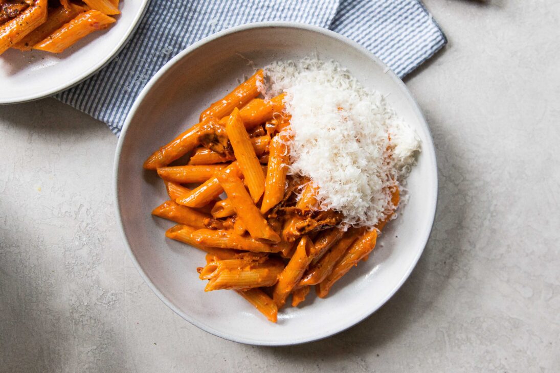 Penne alla Sun-dried Tomato Vodka