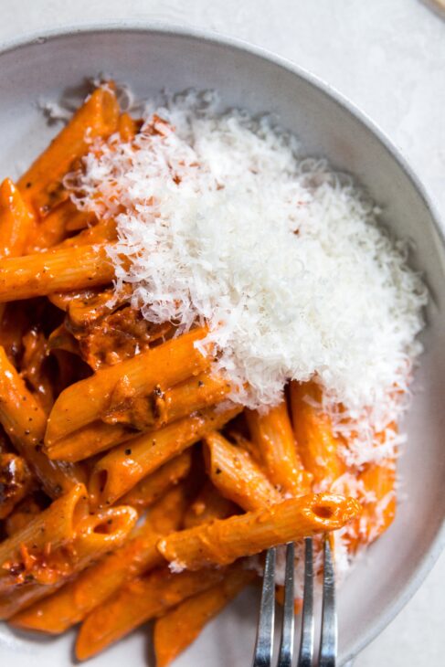 Penne alla Sun-dried Tomato Vodka