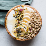 Banana Tahini Smoothie Bowl